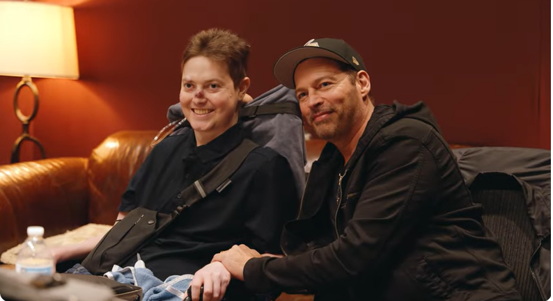 Mac Sinise and Harry Connick, Jr. on video February 22, 2024 | Source: Youtube/@macsinise7489