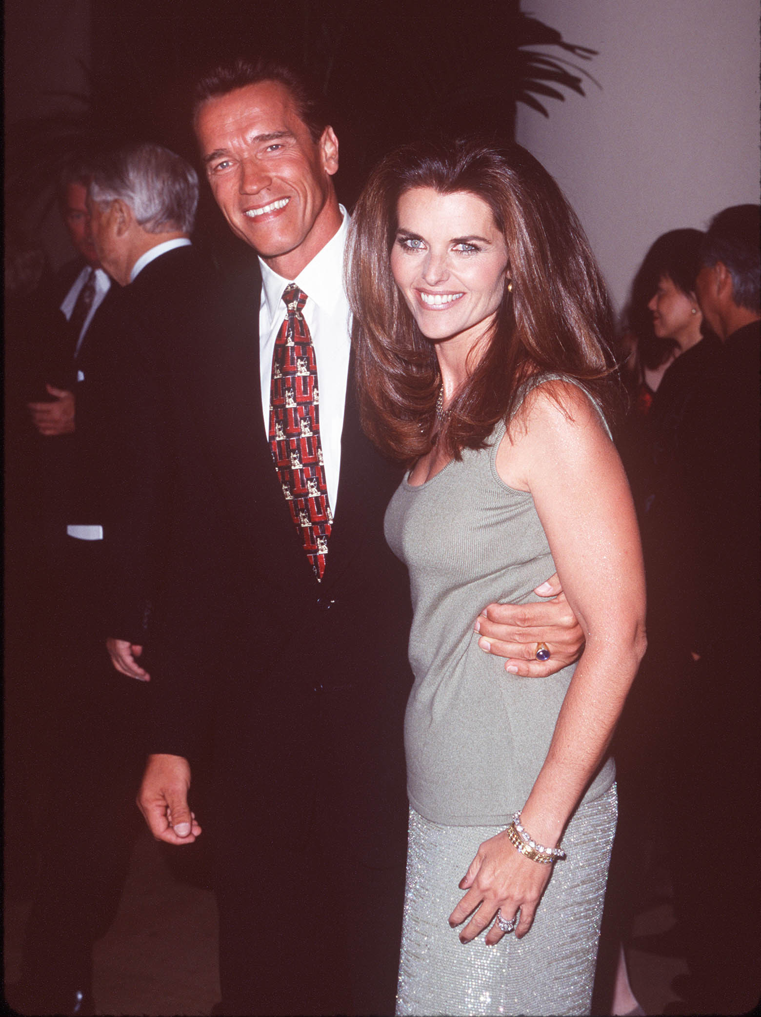 Arnold Schwarzenegger & Maria Shriver on October 18, 1998 | Source: Getty Images
