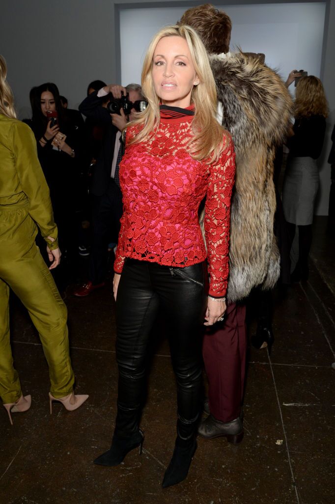 Camille Grammer at New York Fashion Week in 2018 in New York City | Source: Getty Images