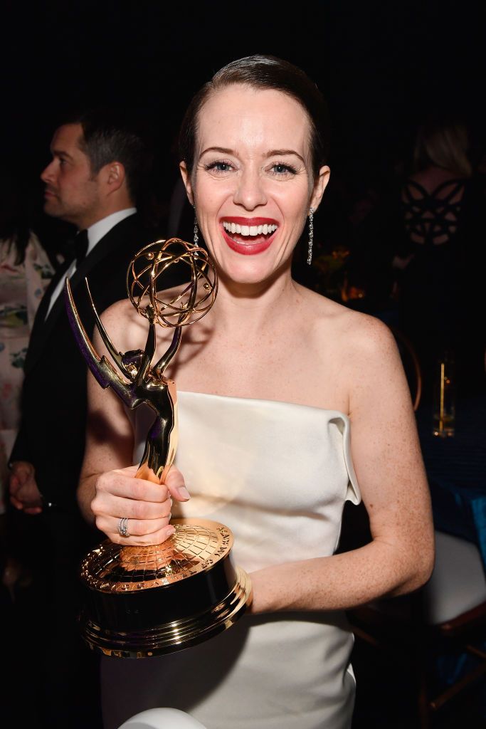 Claire Foy during the 70th Emmy Awards Governors Ball at Microsoft Theater on September 17, 2018 in Los Angeles, California. | Source: Getty Images