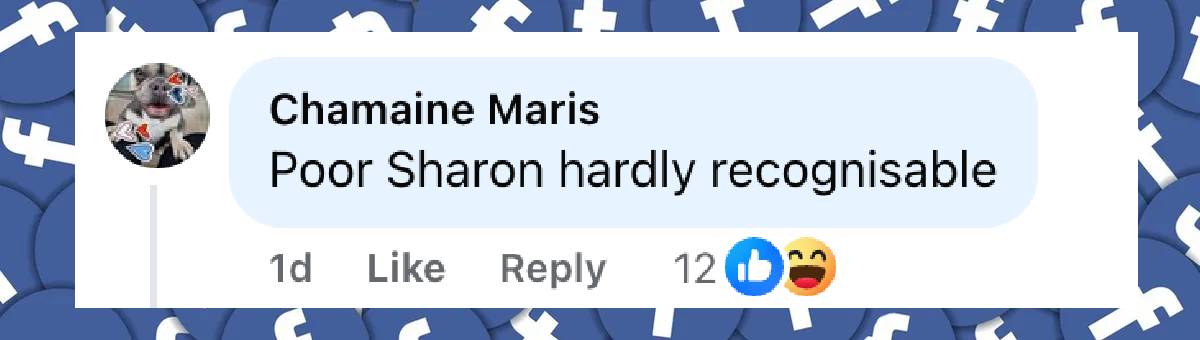 A netizen's comment on Sharon Osbourne, dated May 15, 2025 | Source: Facebook/DailyMail