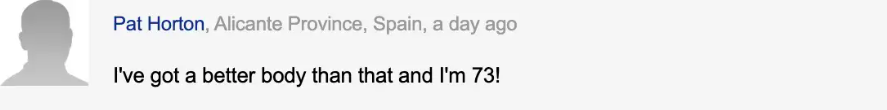 A screenshot of a comment talking about Sasha Obama posted on September 5, 2023 | Source: Daily Mail