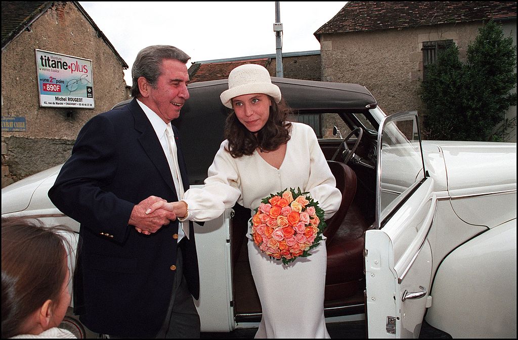     Marriage between Emily Becaud and Alain Bonnin in La Bussière on March 25, 2001 in La Bussière, France.  |  Photo: Getty Images