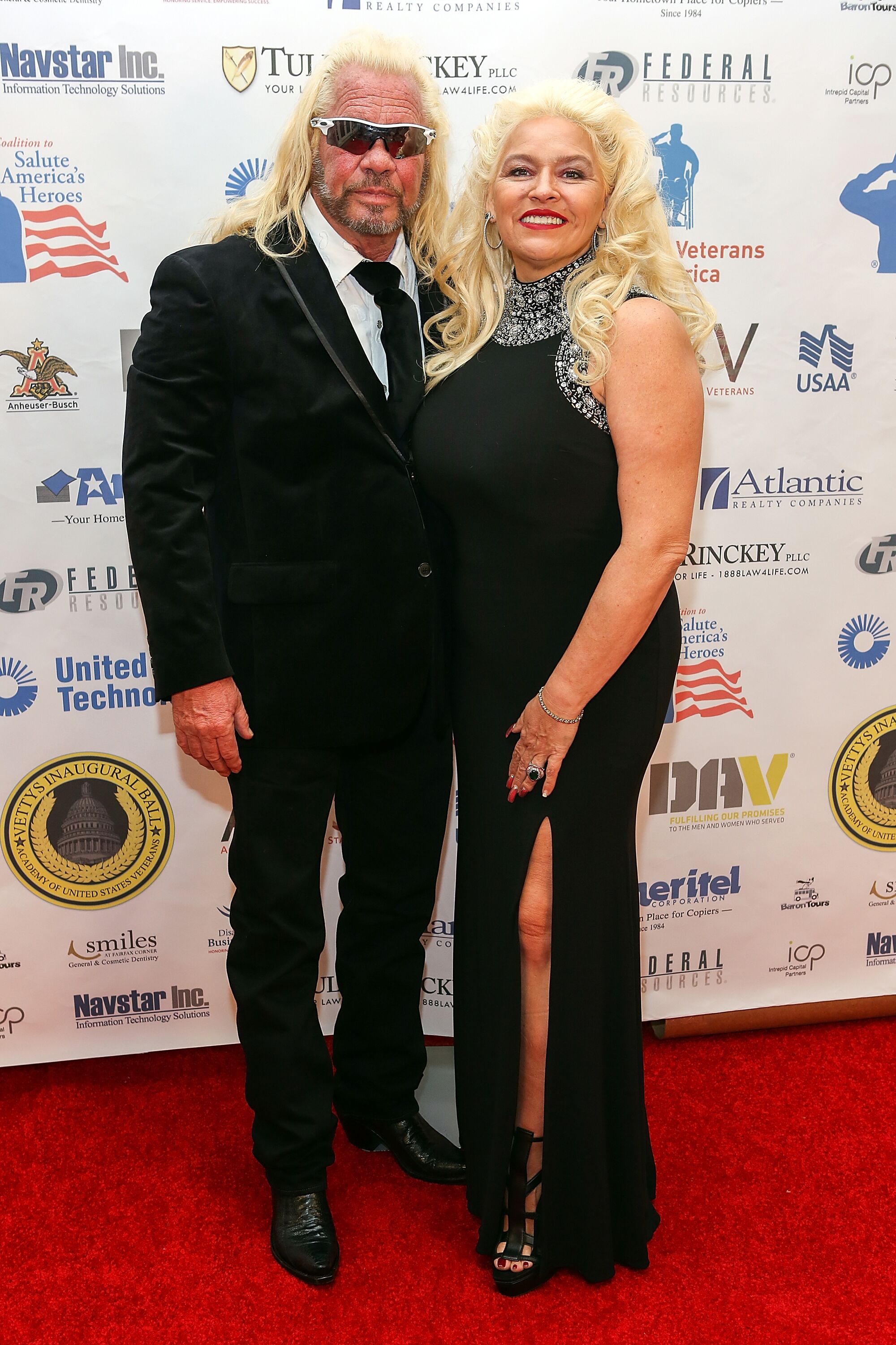 Duane Chapman and late Beth Chapman attended the Vettys Presidential Inaugural Ball at Hay-Adams Hotel on January 20, 2017 | Photo: Getty Images