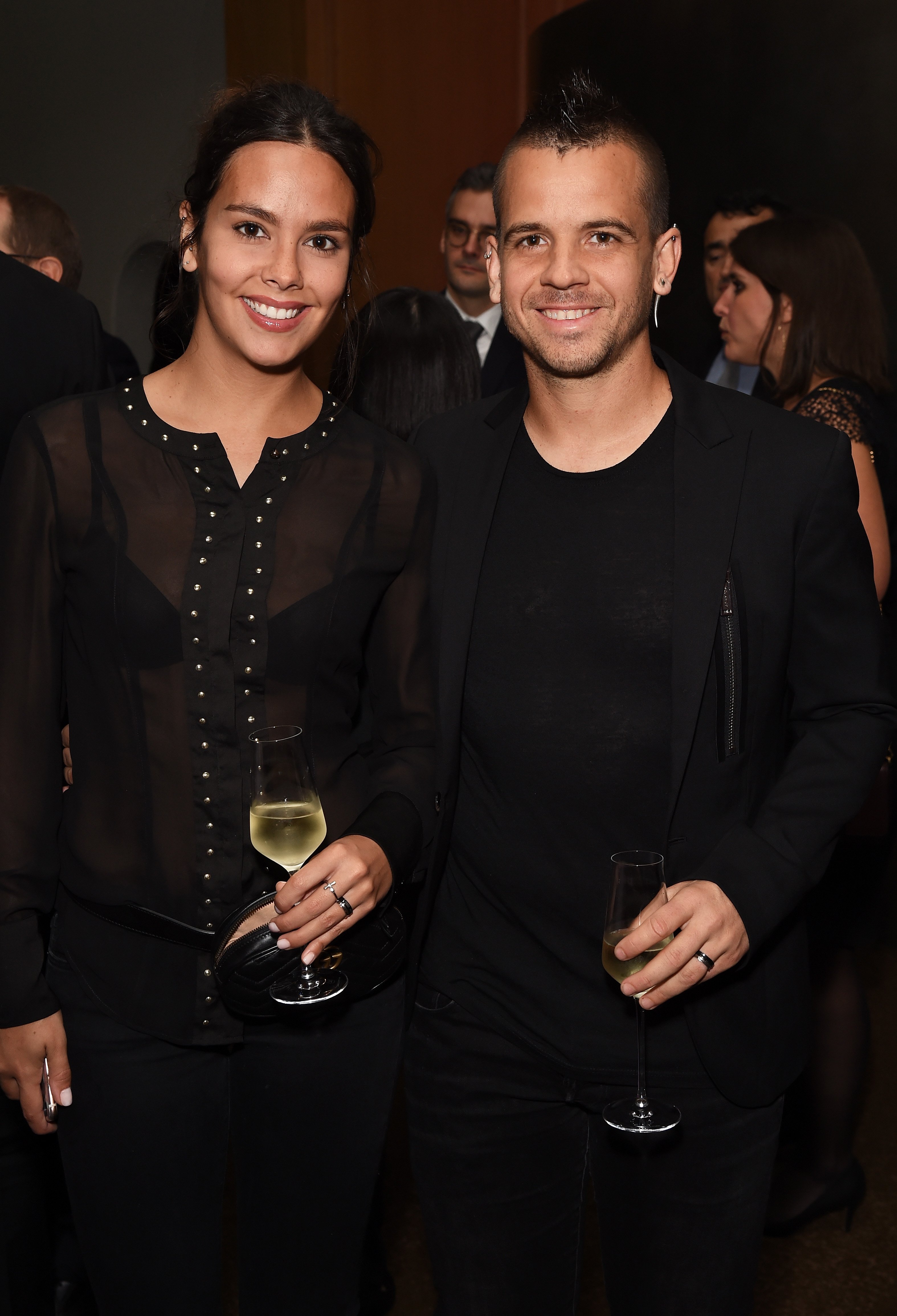 Cristina Pedroche y David Muñoz en el 10° aniversario de Alain Ducasse en el Dorchester, en 2017. || Fuente: Getty Images Cristina Pedroche y David Muñoz en el 10° aniversario de Alain Ducasse en el Dorchester, en 2017. || Fuente: Getty Images