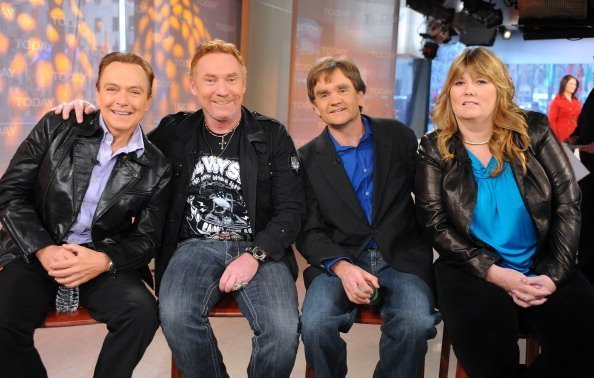 David Cassidy, Danny Bonaduce, Brian Forster and Suzanne Crough on "Today Show" in March 2010 | Source: Getty Images