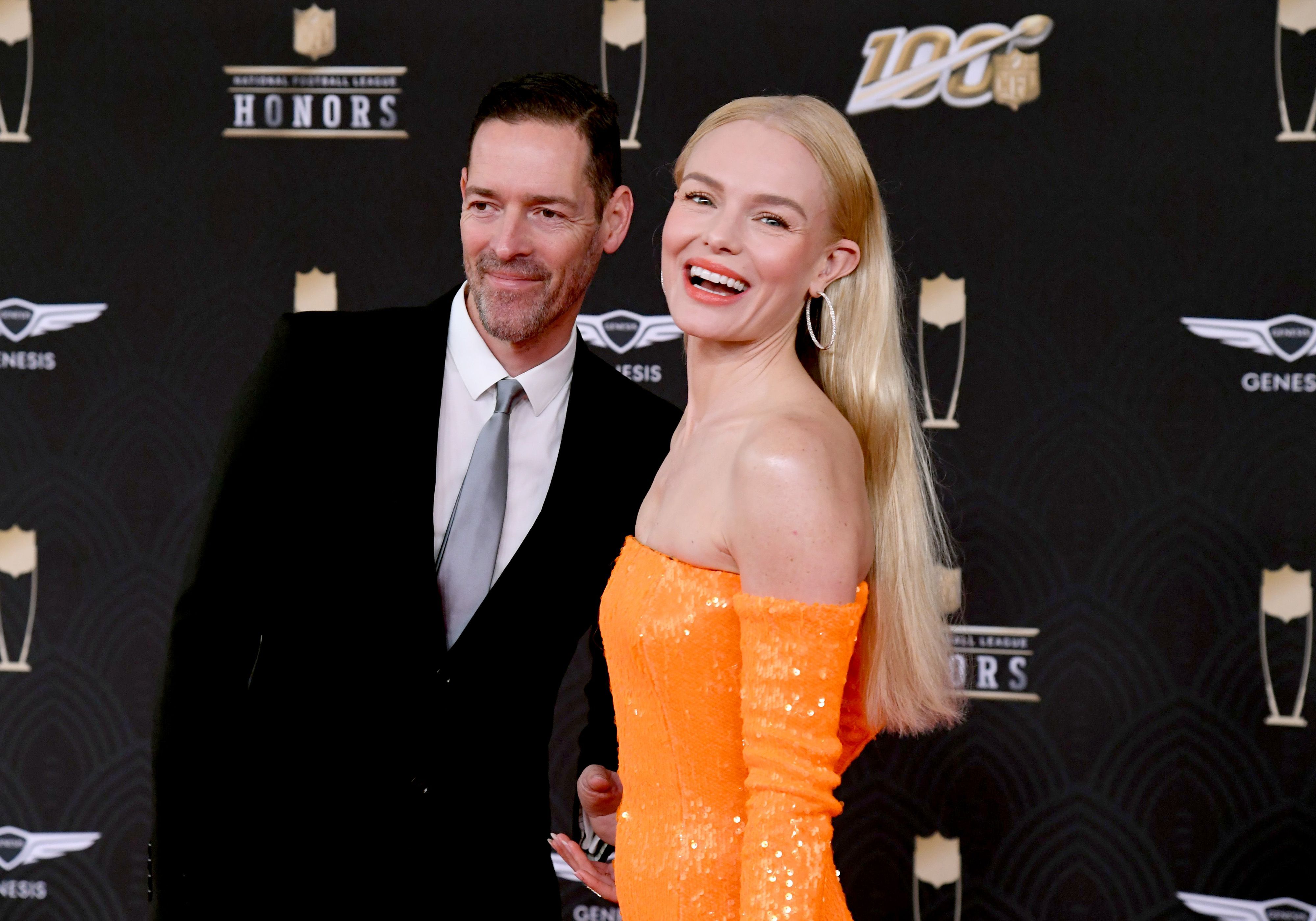 Michael Polish and Kate Bosworth attend the 9th Annual NFL Honors at Adrienne Arsht Center on February 1, 2020, in Miami, Florida. | Source: Getty Images