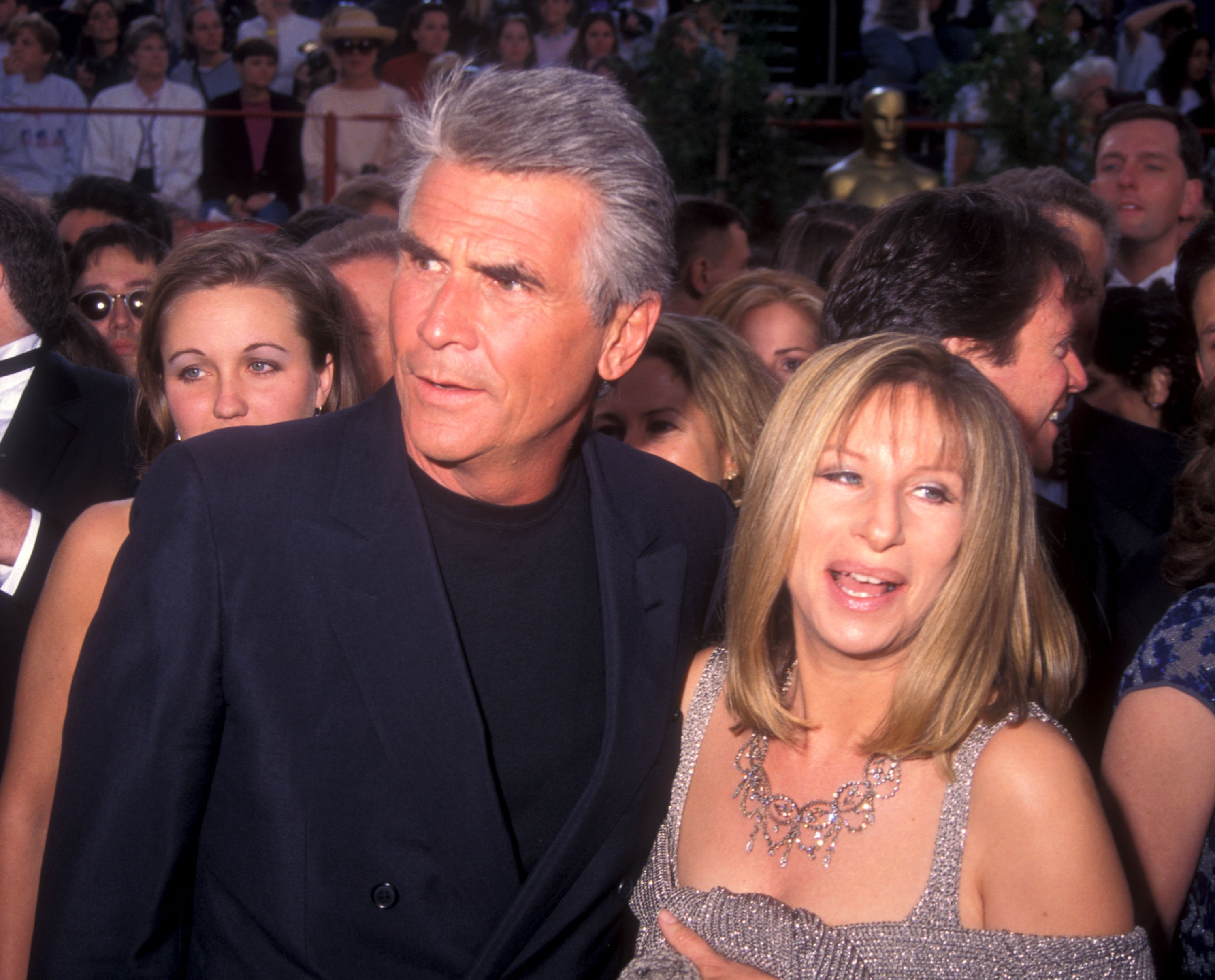 James Brolin and Barbra Streisand during the 69th Annual Academy Awards on March 24, 1997 | Source: Getty Images