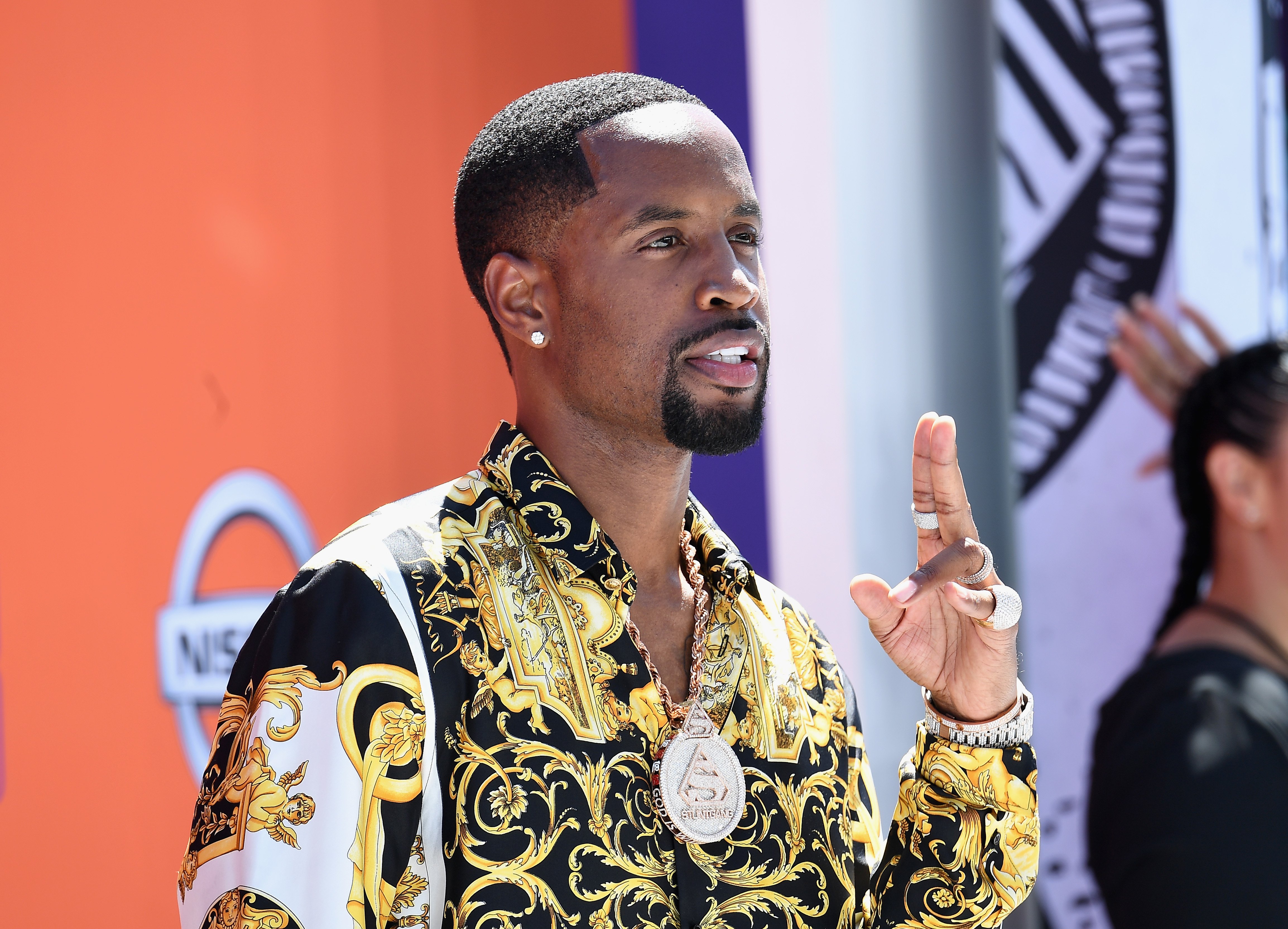 Safaree at the 2018 BET Awards in Los Angeles, California on June 24, 2018. | Photo: Getty Images