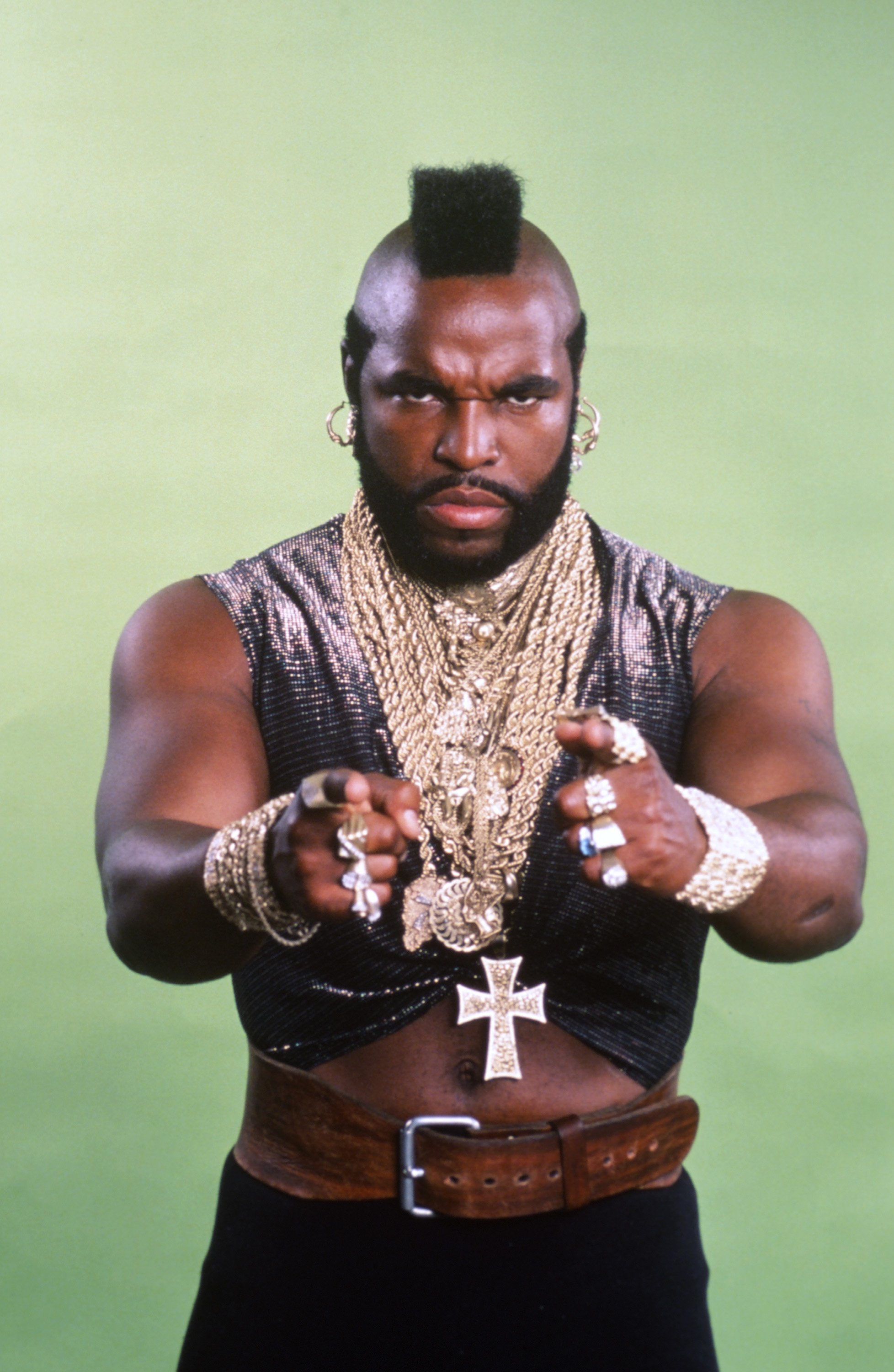  Mr. T as B.A. Baracus in "The A Team" series. | Photo: Getty Images