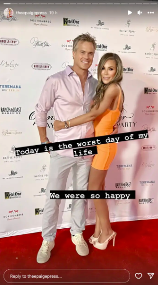 Alec Musser and Paige Press at an industry event  posted on January 14, 2024 | Source: Instagram/theepaigepress