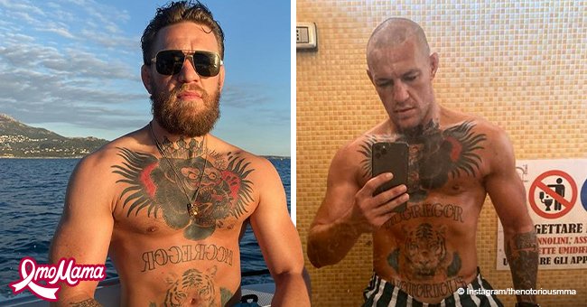 Check Out Ufc Star Conor Mcgregor As He Sports A New Look Without His