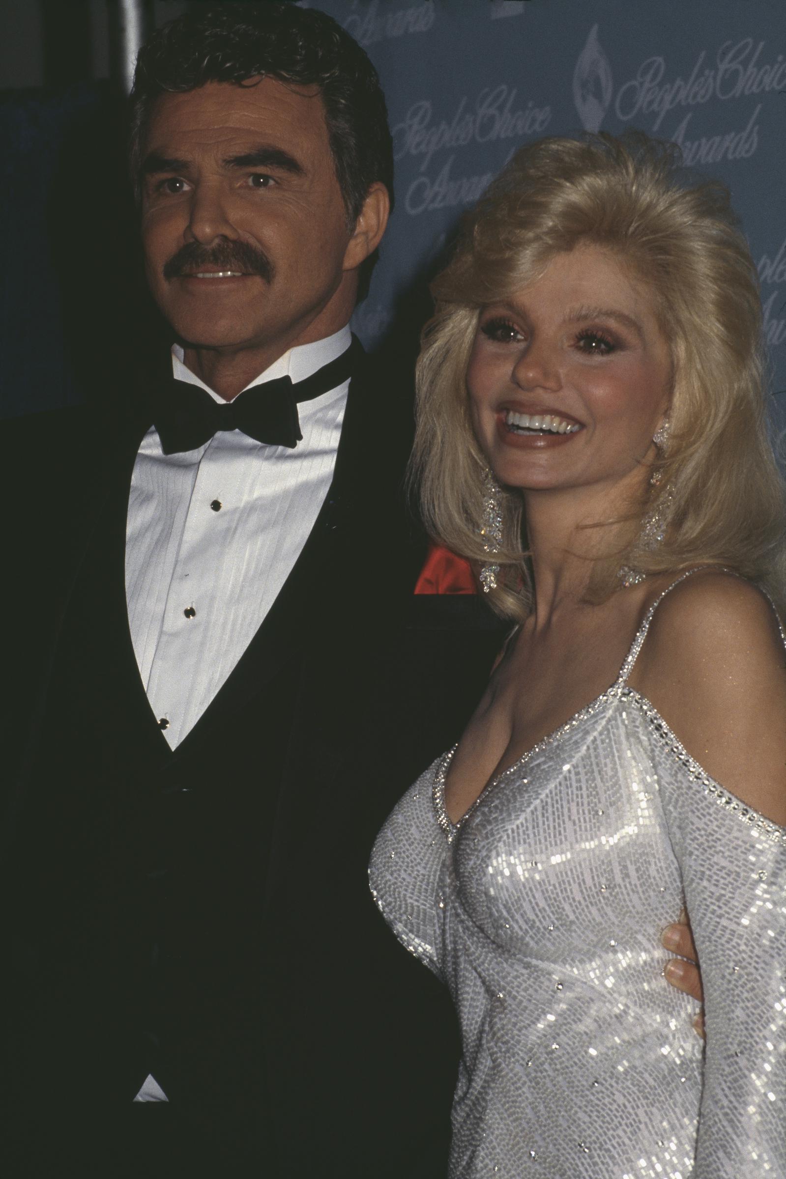 Burt Reynolds and Loni Anderson attend the 17th Annual People's Choice Awards at Paramount Studios in Los Angeles on March 11, 1991 | Source: Getty Images