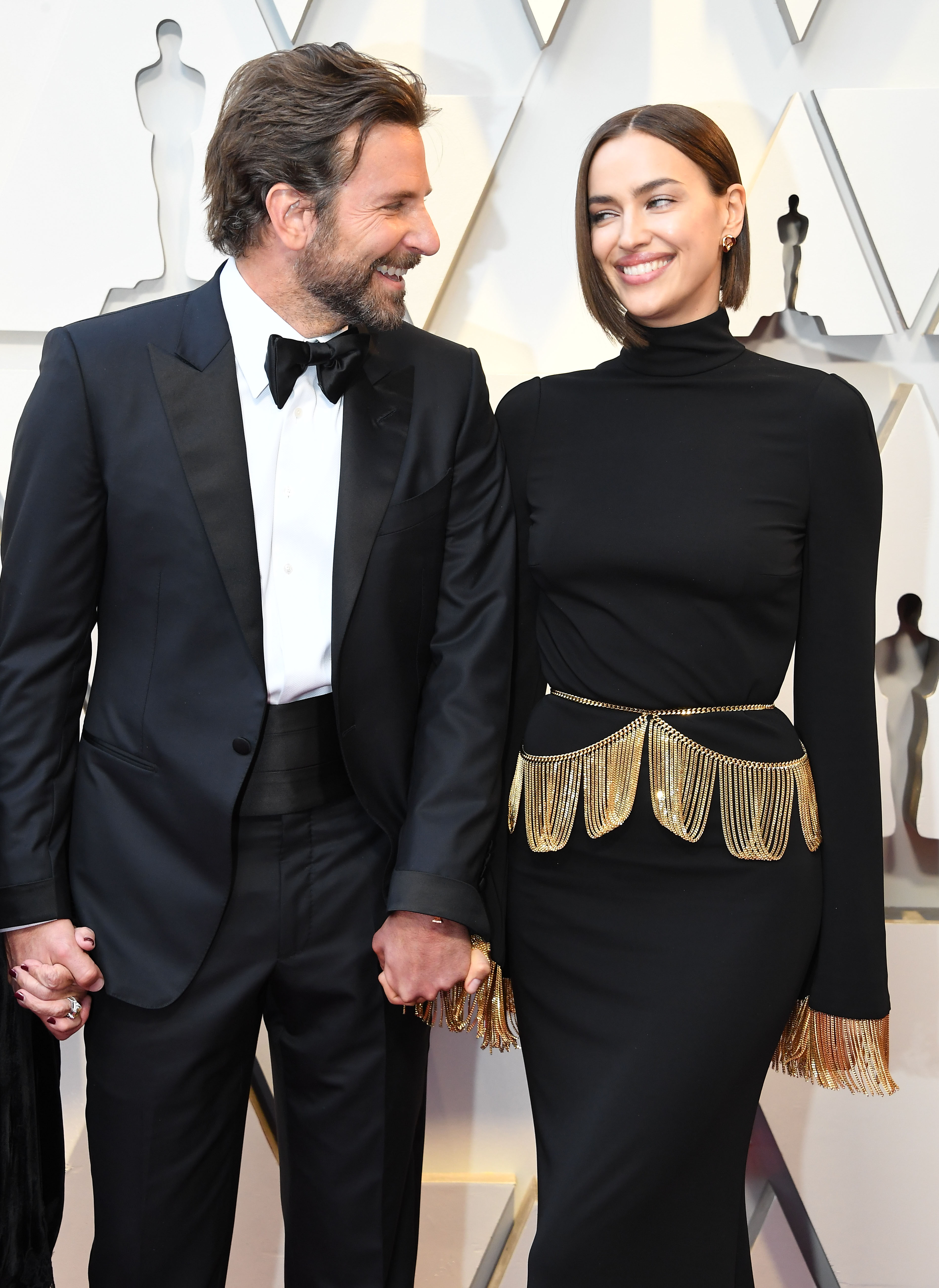 Bradley Cooper and Irina Shayk in Hollywood, California on February 24, 2019 | Source: Getty Images