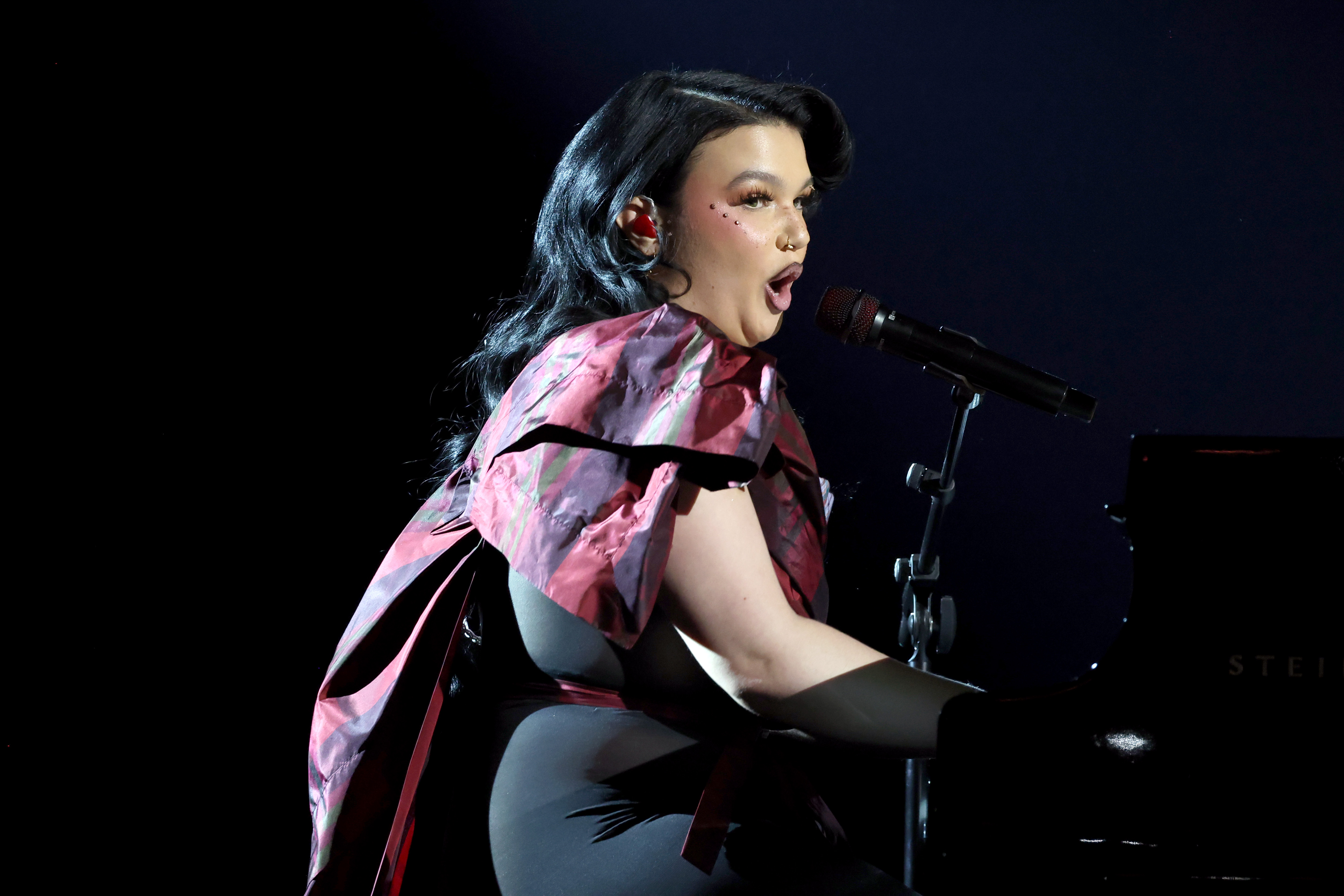Lola Young performs onstage during the 68th GRAMMY Awards at Crypto.com Arena on 1 February 2026 in Los Angeles, California. | Source: Getty Images