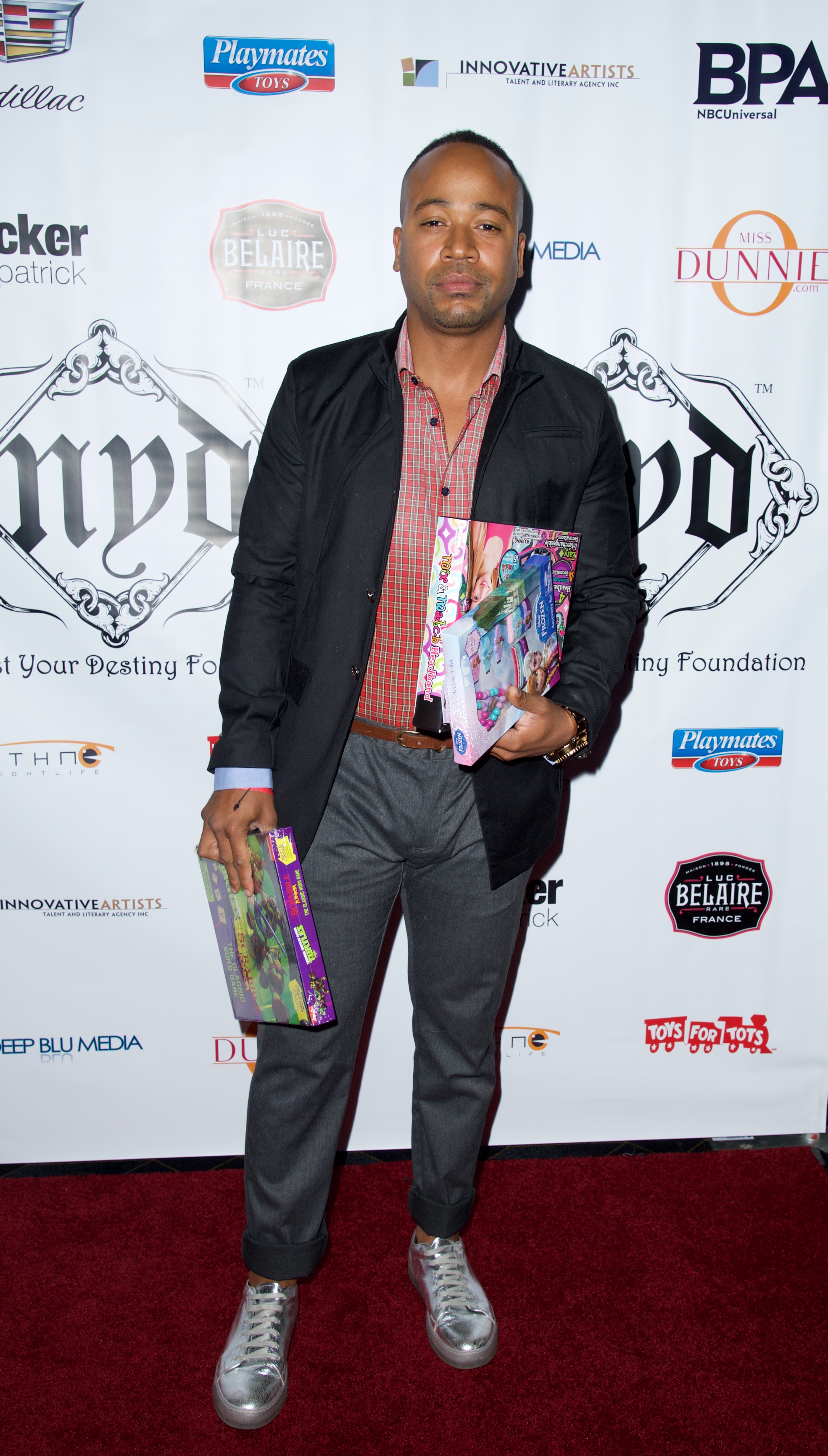 Columbus Short attends the 7th Annual Manifest Your Destiny Toy Drive & Fundraiseron December 1, 2014 | Source: Getty Images