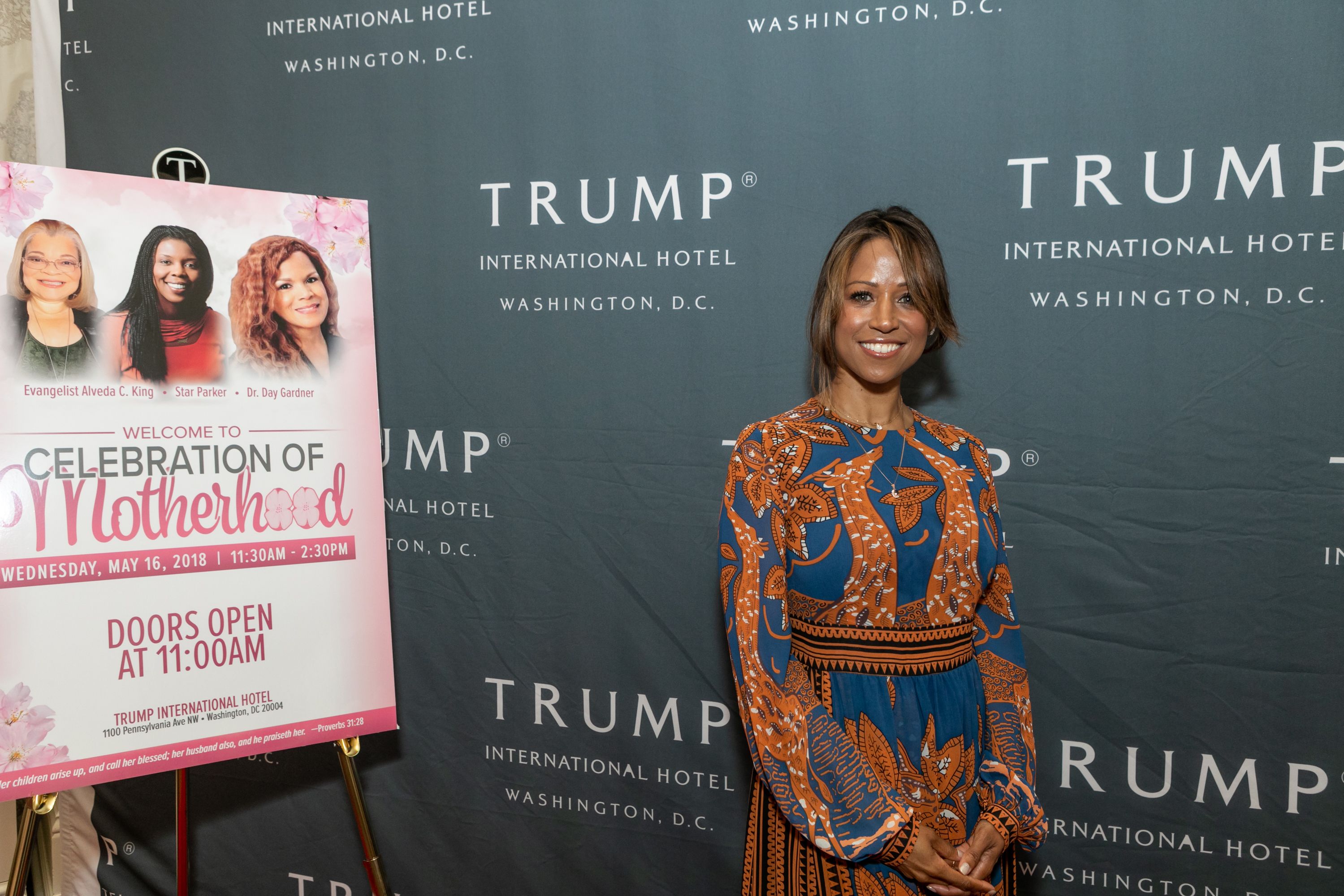 Actress Stacey Dash at a "Celebration of Motherhood" luncheon with keynote speaker Mrs. Candy Carson, at Trump International Hotel in Washington, D.C., on Wednesday, May 16, 2018 | Photo: Getty Images