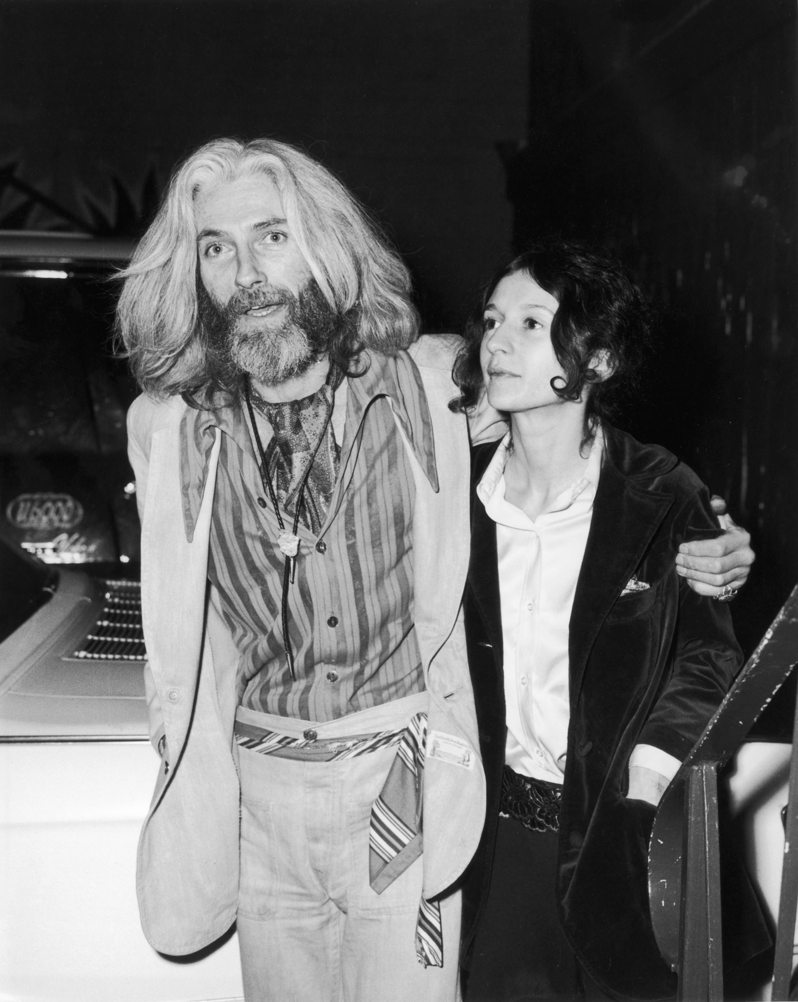 John Drew Barrymore and Ildiko Jaid Mako at a David Carradine and Barbara Hershey Seagull concert in West Hollywood, California, on December 1, 1973. | Source: Getty Images