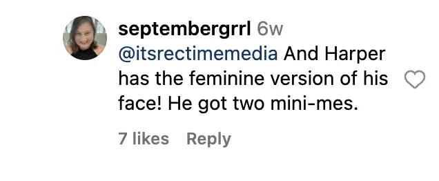 Fan comment dated October 2023 | Source: instagram.com/nph