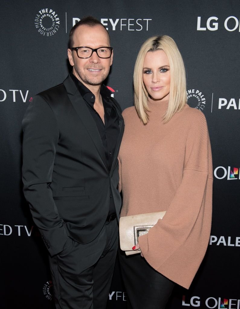 Donnie Wahlberg and Jenny McCarthy attend the "Blue Bloods" screening during PaleyFest NY 2017 | Getty Images / Global Images Ukraine