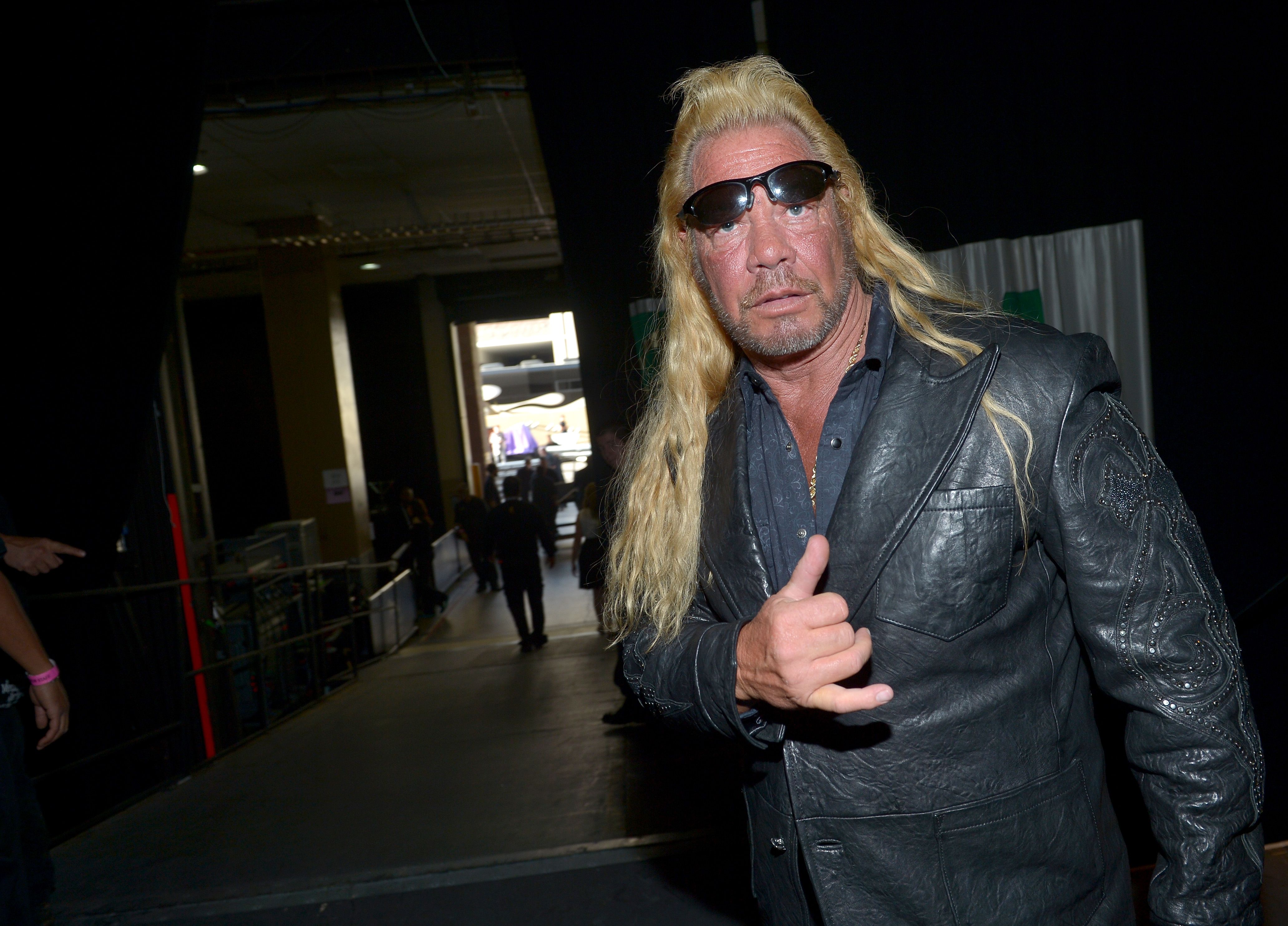  Dog the Bounty Hunter during the 48th Annual Academy of Country Music Awards at the MGM Grand Garden Arena on April 7, 2013 in Las Vegas, Nevada. | Source: Getty Images