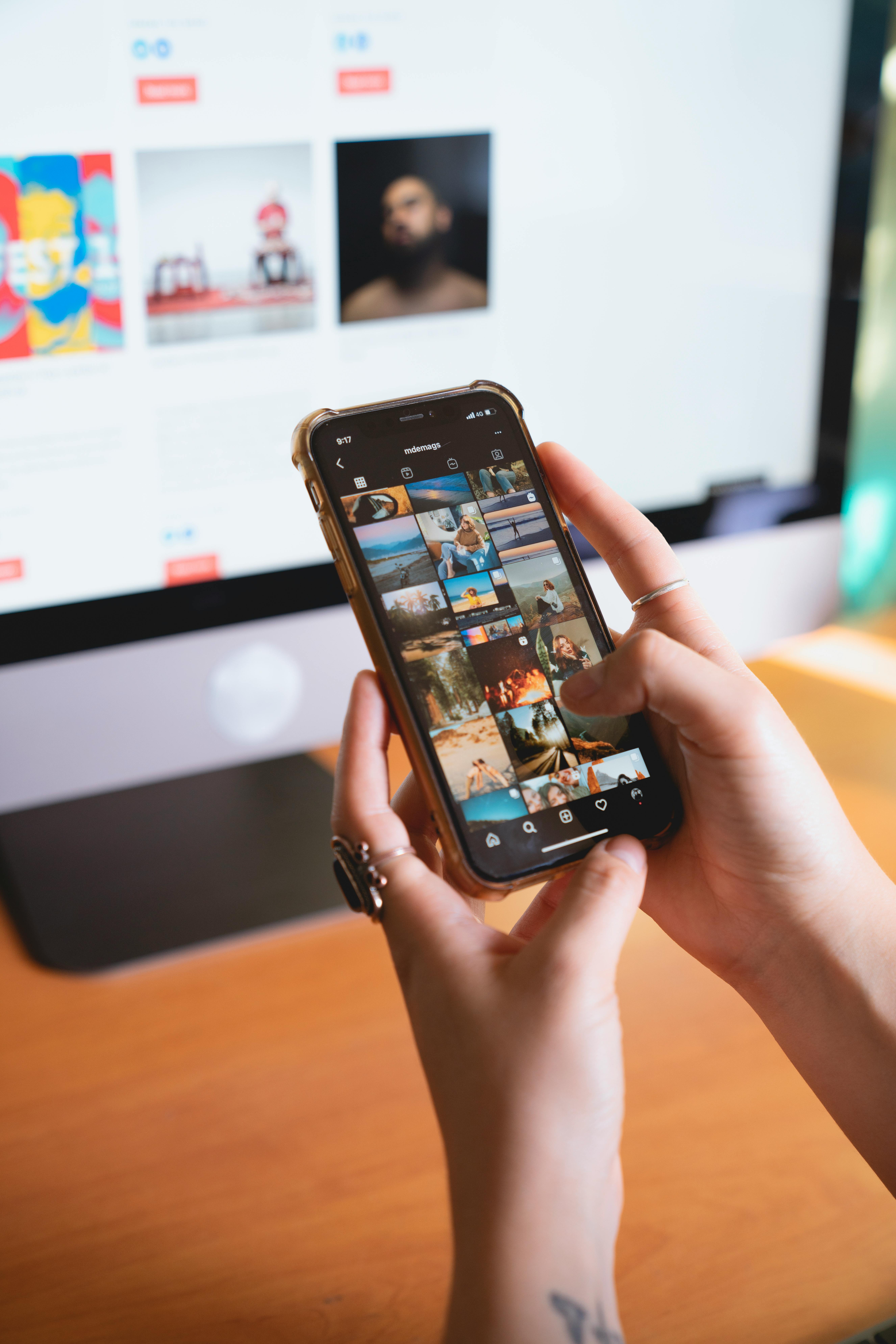 A woman scrolling through social media on her phone | Source: Pexels