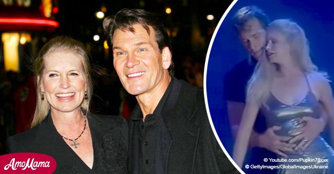Patrick Swayze dansant avec sa femme sur une chanson de Whitney Houston nous envoûte toujours après des années