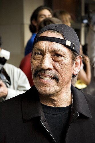 Danny Trejo at the premiere of Grindhouse. | Source: Wikimedia Commons