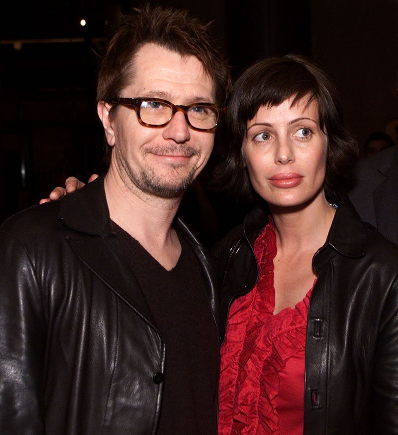 Gary Oldman and his third wife Donya Fiorentino at the premiere of 'Before Night Falls' at the Directors Guild of America in Los Angeles in 2000. I Image:Getty Images.