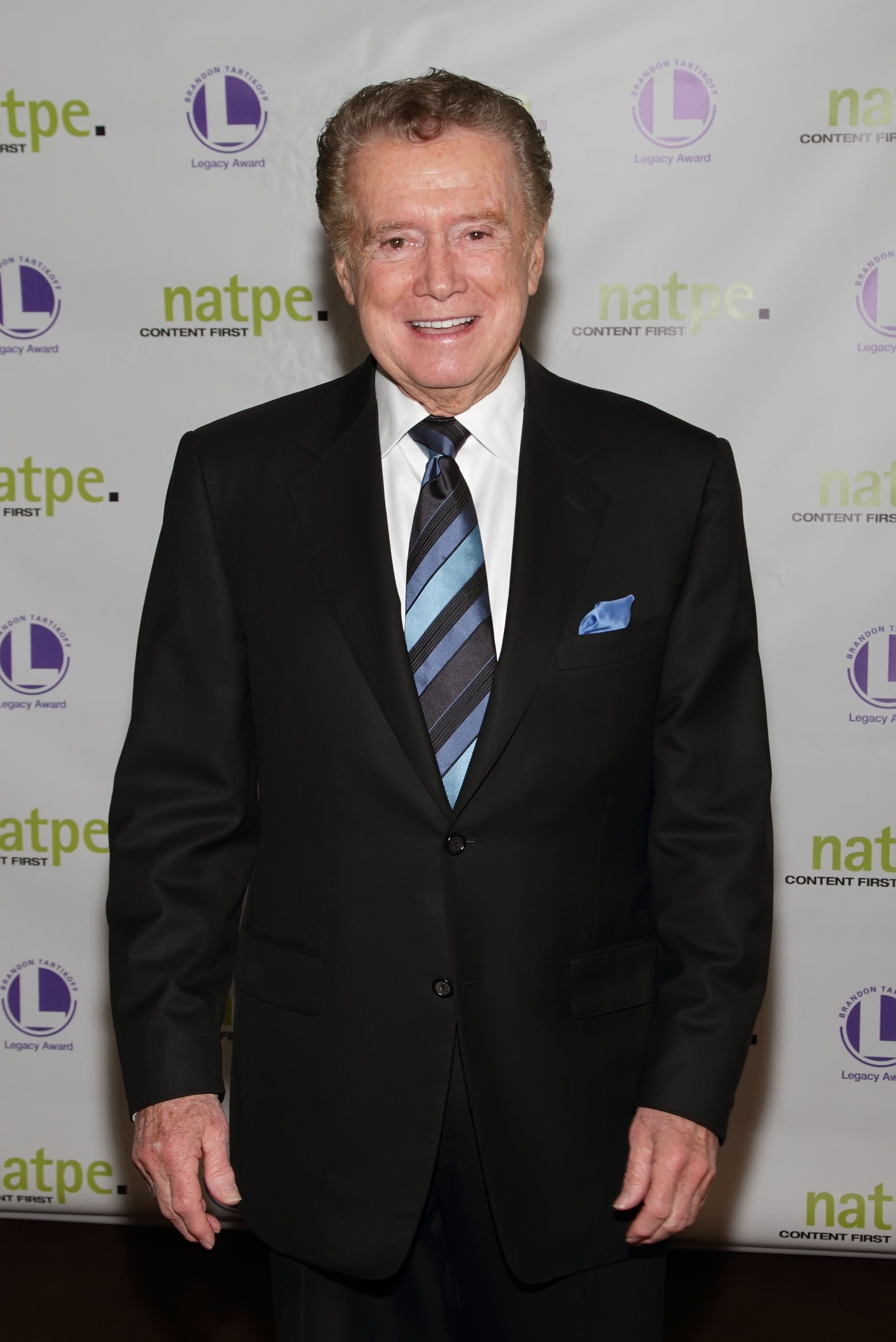 Television host Regis Philbin a the 8th Annual NATPE Brandon Tartikoff Legacy Awards at Fontainebleau Miami Beach on January 25, 2011 | Photo: Getty Images