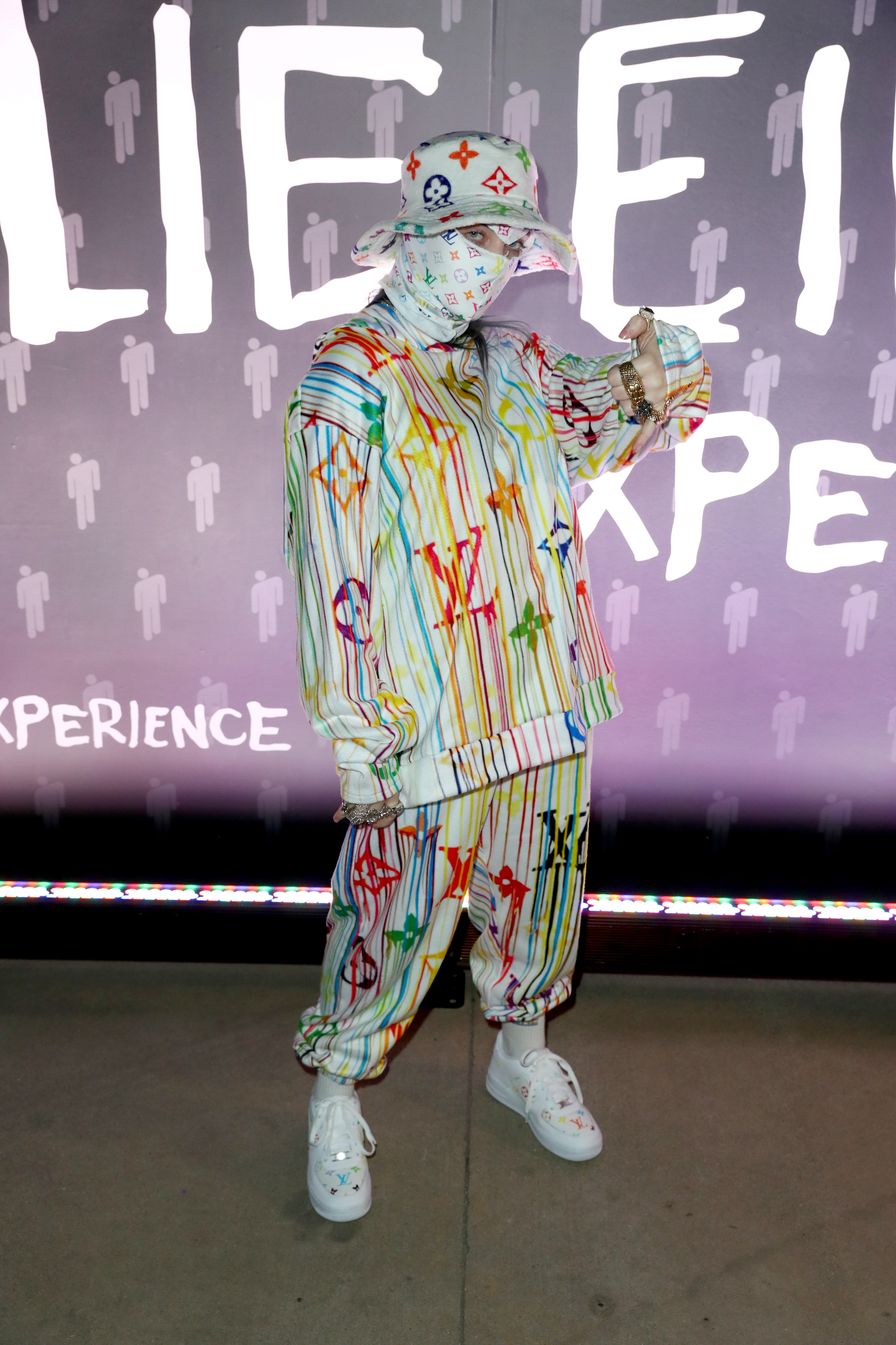 Billie Eilish is seen as Spotify presents The Billie Eilish Experience in Los Angeles, California, on March 28, 2019. | Source: Getty Images