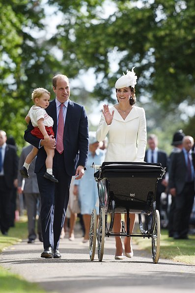 Le baptême de la princesse Charlotte de Cambridge | Photo : Getty Images