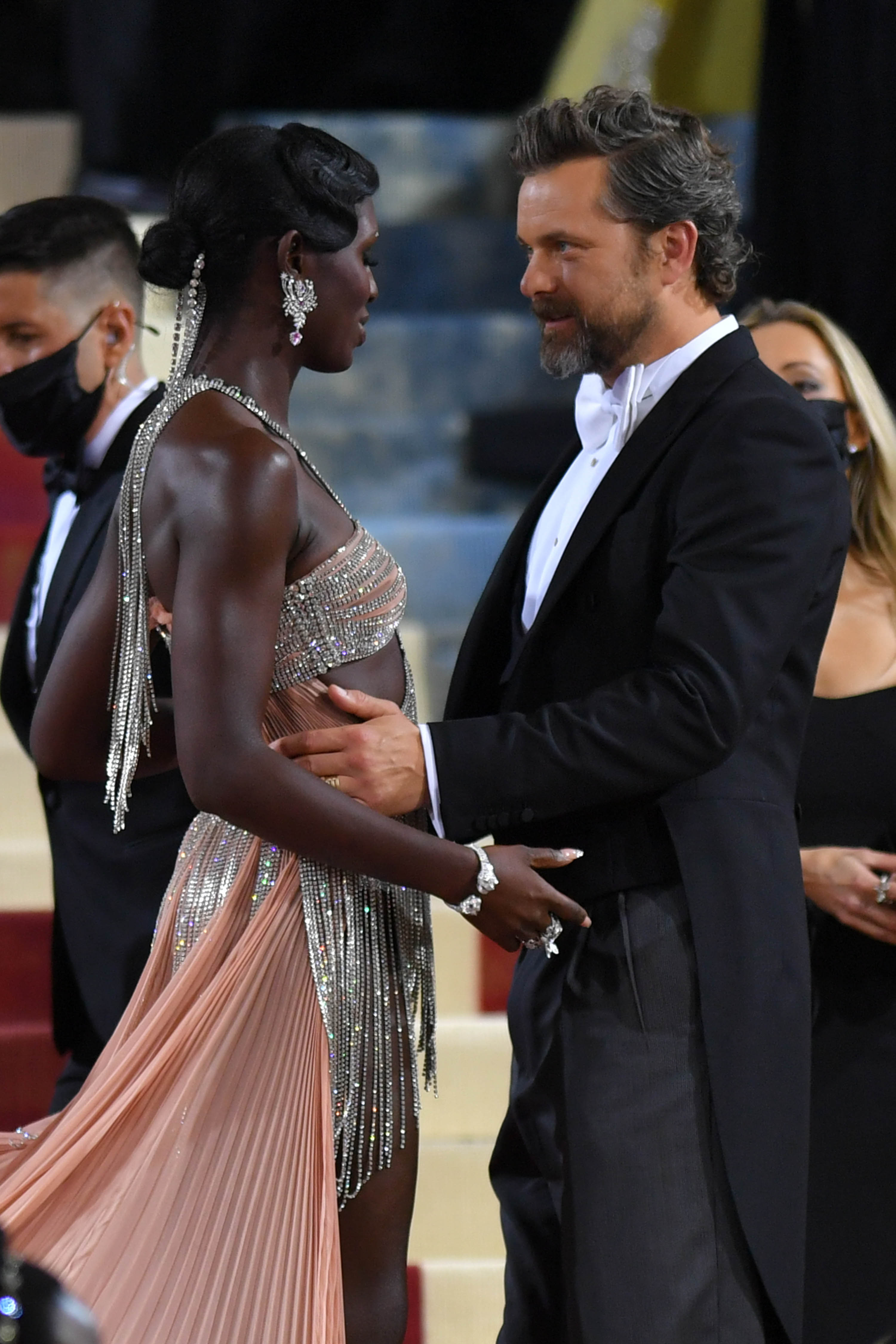 Jodie Turner-Smith and Joshua Jackson attend the Met Gala celebrating "In America: An Anthology of Fashion," the Costume Institute Benefit on May 2, 2022 | Source: Getty Images