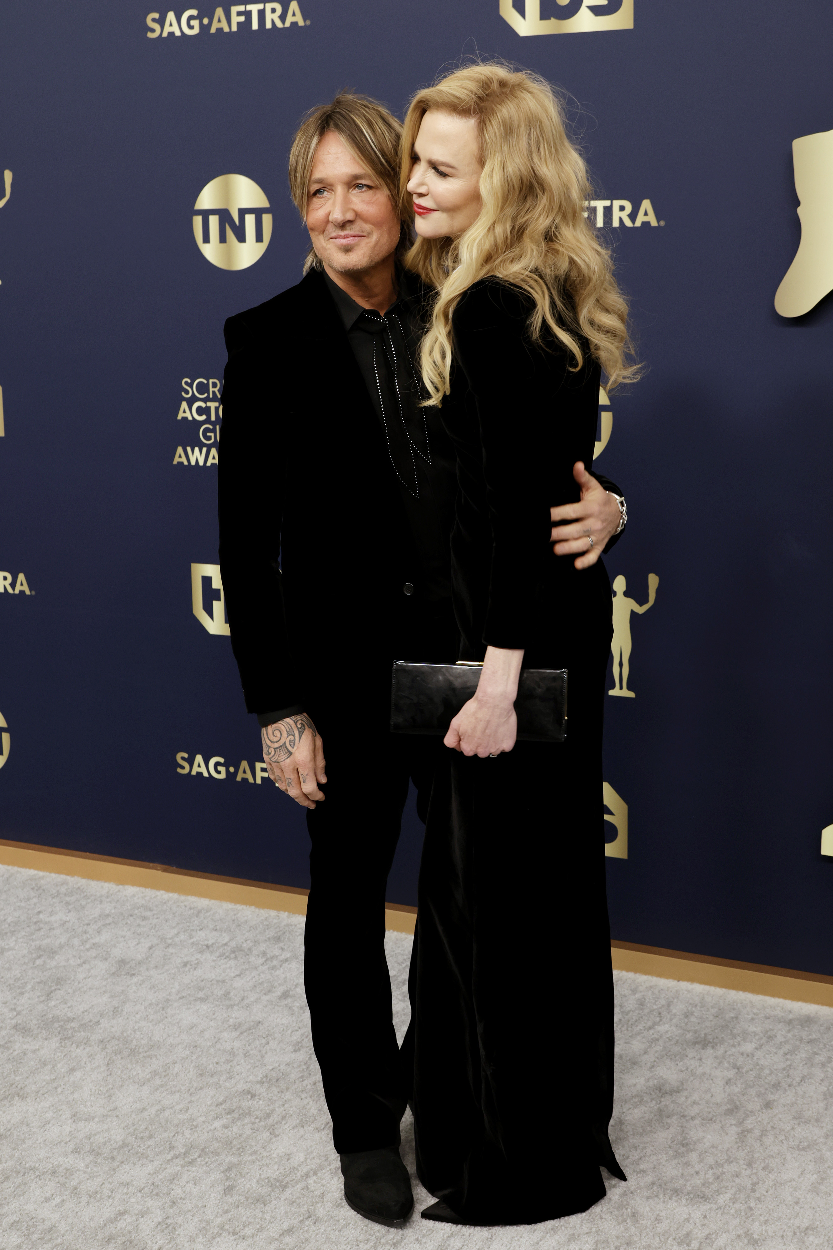 Keith Urban and Nicole Kidman at the 28th Annual Screen Actors Guild Awards | Source: Getty Images