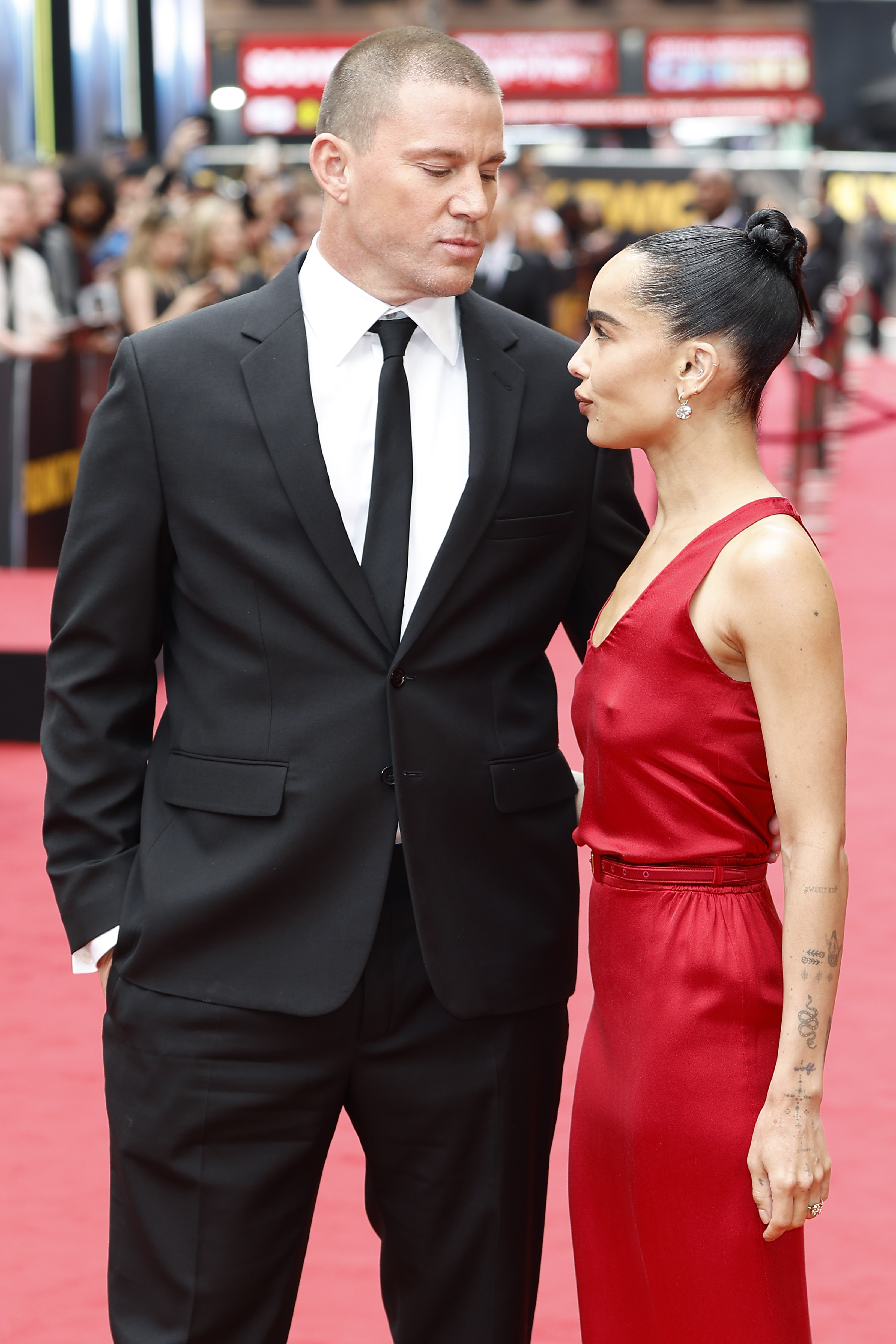 Channing Tatum and Zoë Kravitz. | Source: Getty Images