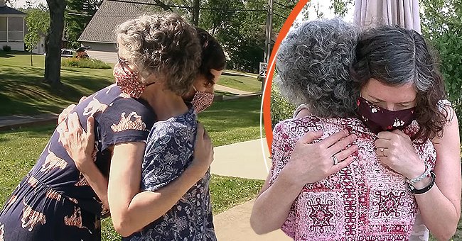 A mother and her daughter reunite after 50 years apart | Photo: Youtube/PBS Voices & Facebook/detroitfreepress 