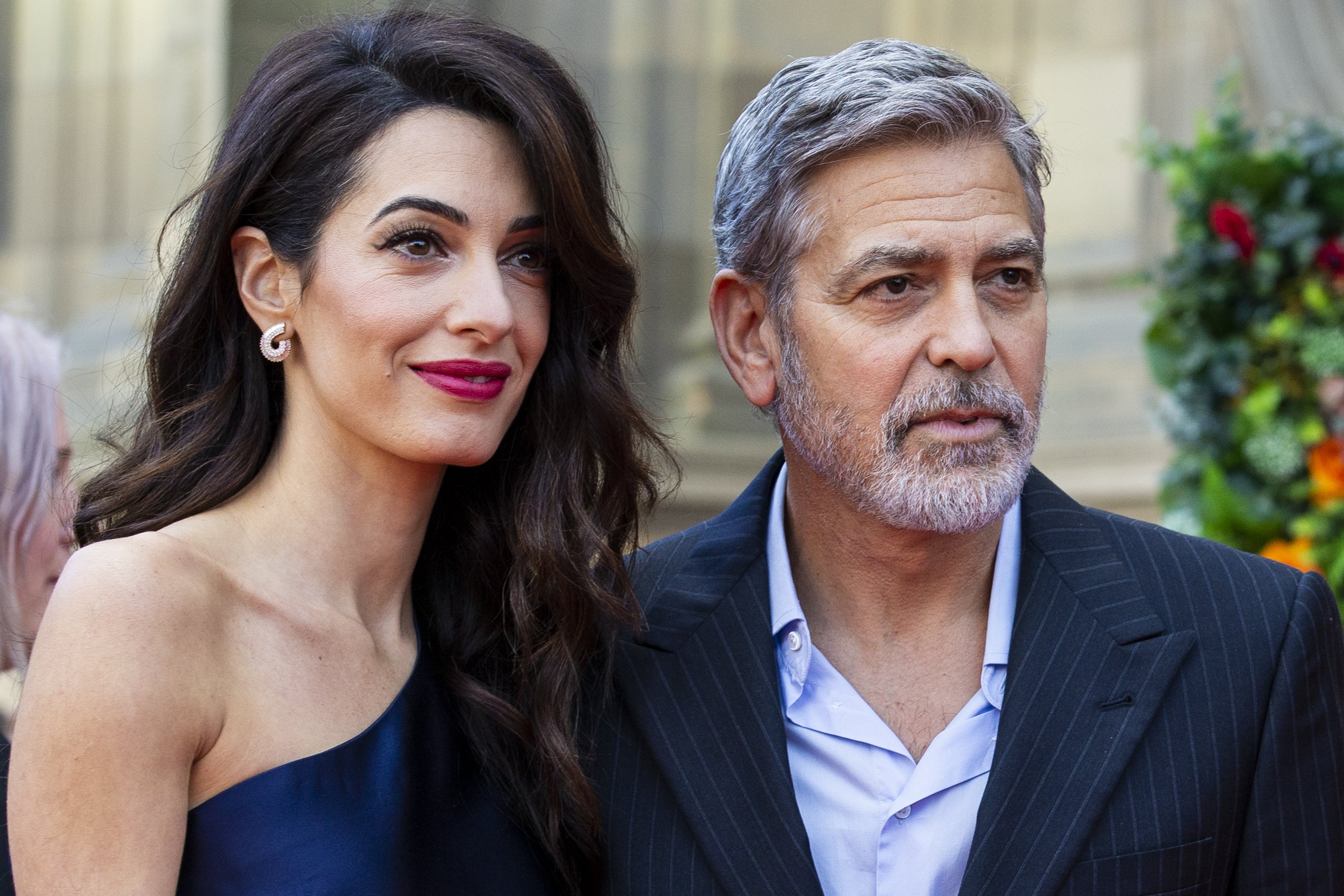 George y Amal Clooney asisten a la gala benéfica de People's Postcode Lottery en el salón McEwan el 15 de marzo de 2019, en Edinburgo, Escocia || Fuente: Getty Images George y Amal Clooney asisten a la gala benéfica de People's Postcode Lottery en el salón McEwan el 15 de marzo de 2019, en Edinburgo, Escocia || Fuente: Getty Images
