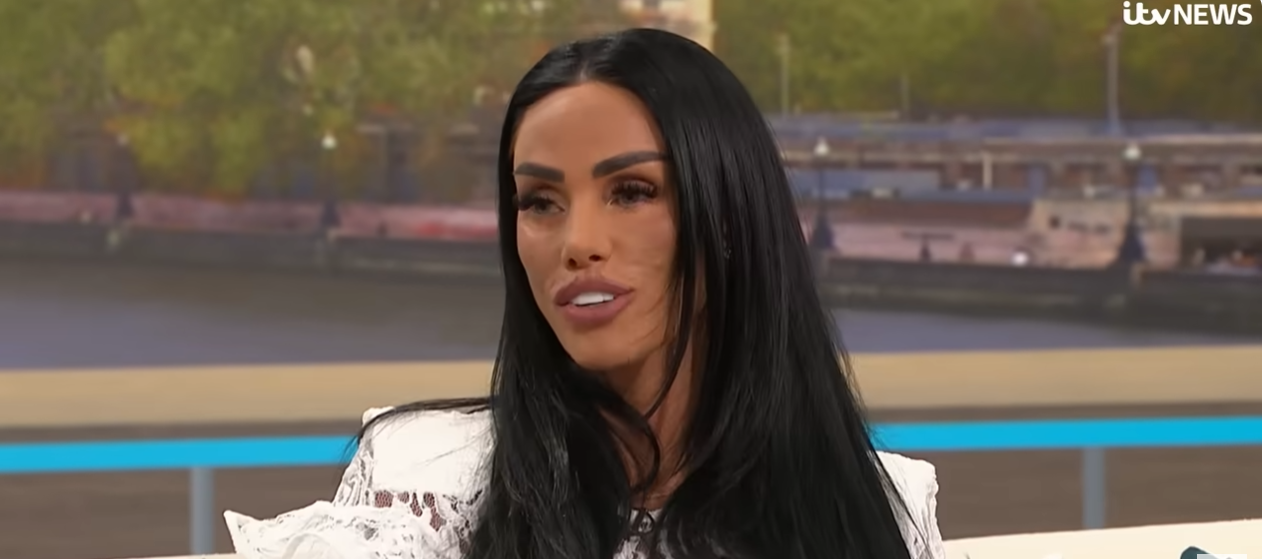 Katie Price during her interview on "Good Morning Britain" on 16 March 2026. | Source: YouTube/Good Morning Britain