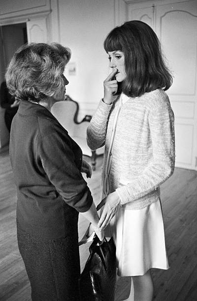 La comédienne Renée SIMONOT avec sa fille Françoise DORLEAC | Photo : Getty Images