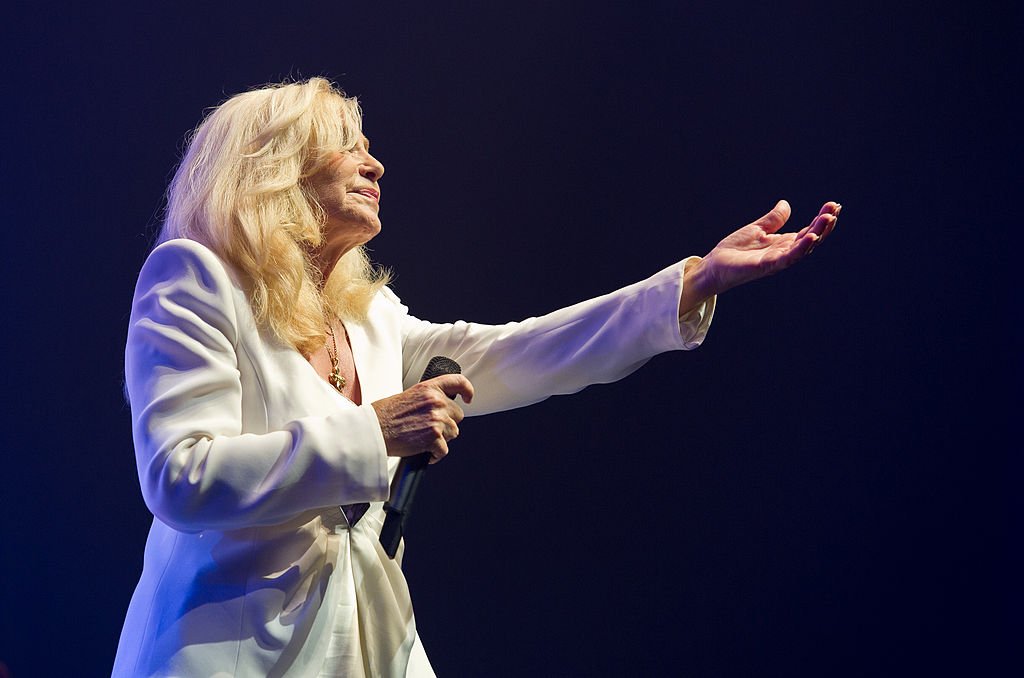 Michèle Torr à l'Olympia en 2011. l Source: Getty Images Michèle Torr à l'Olympia en 2011. l Source: Getty Images