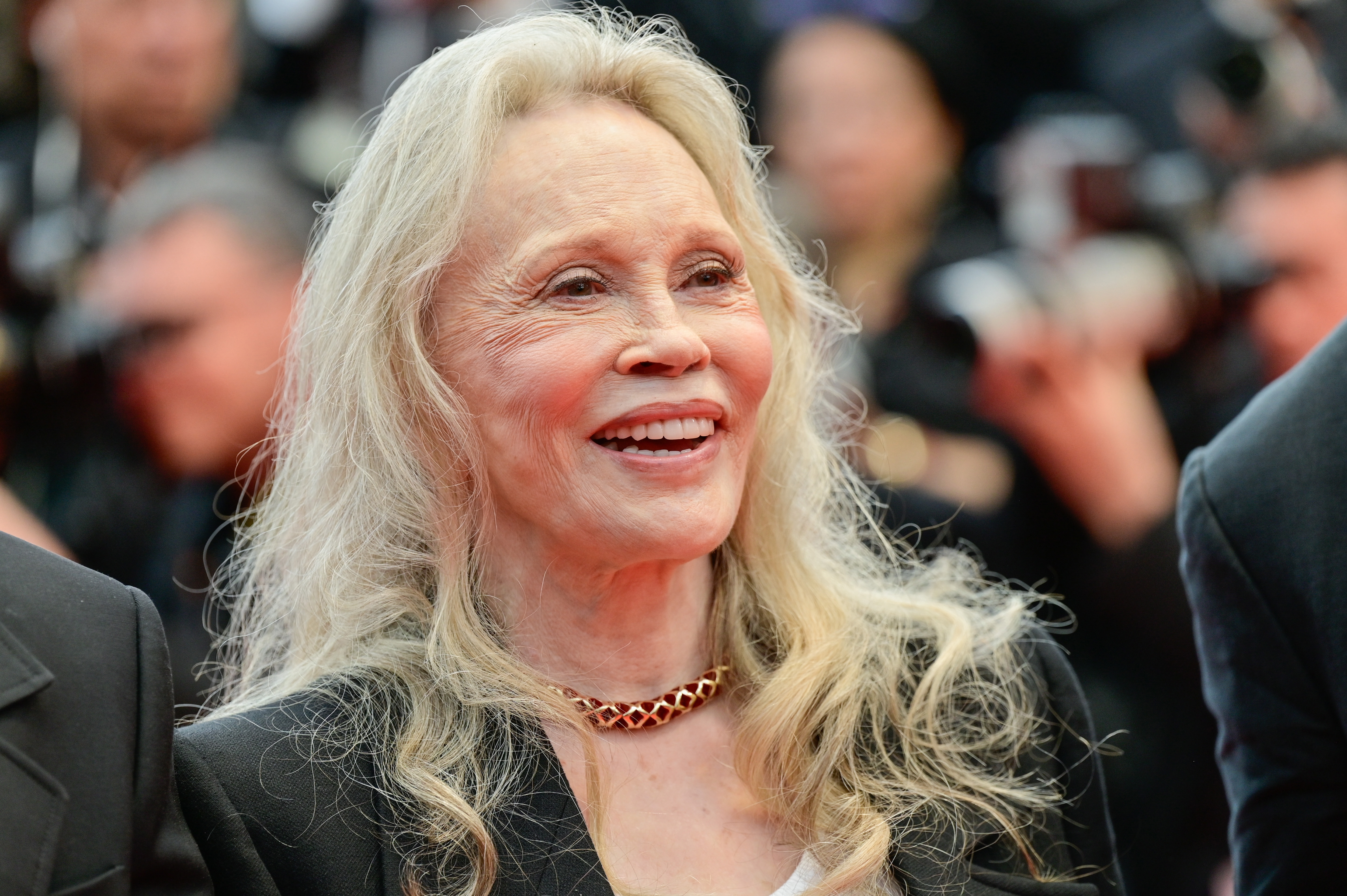 Faye Dunaway at the 77th annual Cannes Film Festival on May 15, 2024 | Source: Getty Images