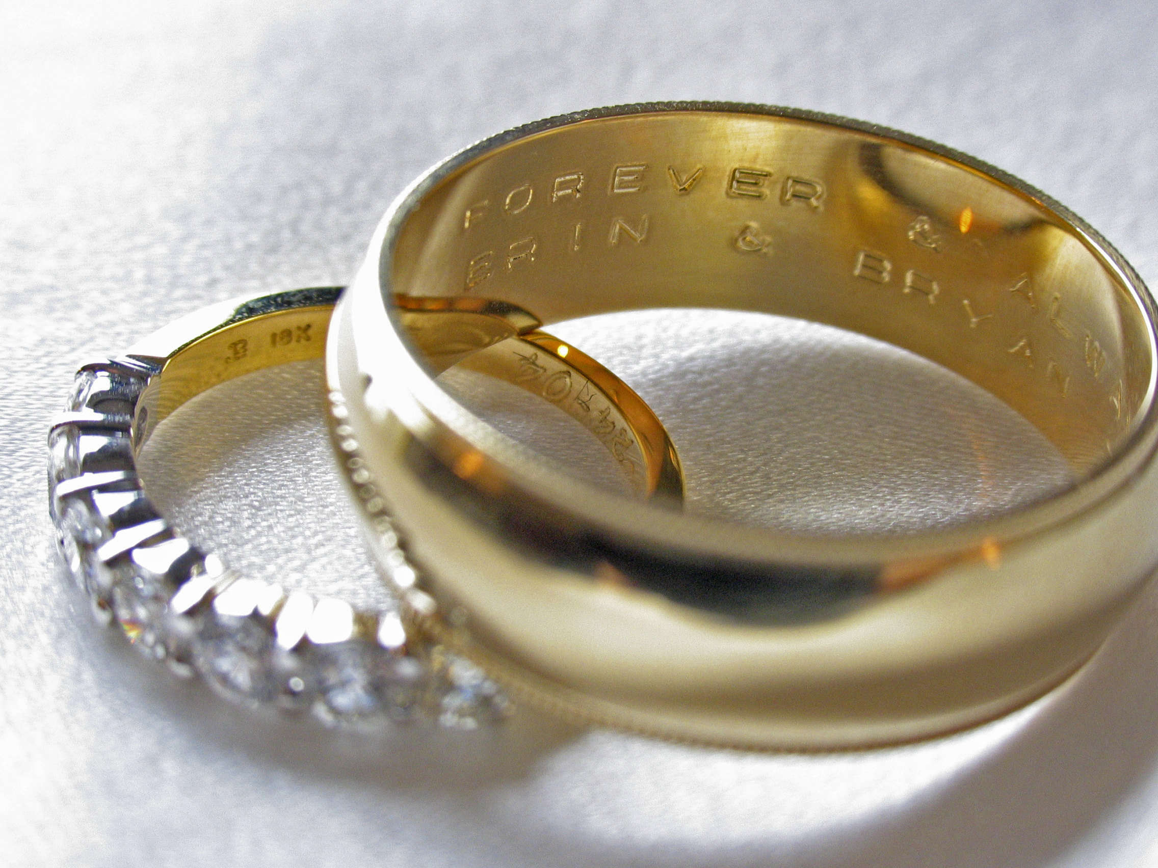 Wedding bands with engravings | Source: Getty Images