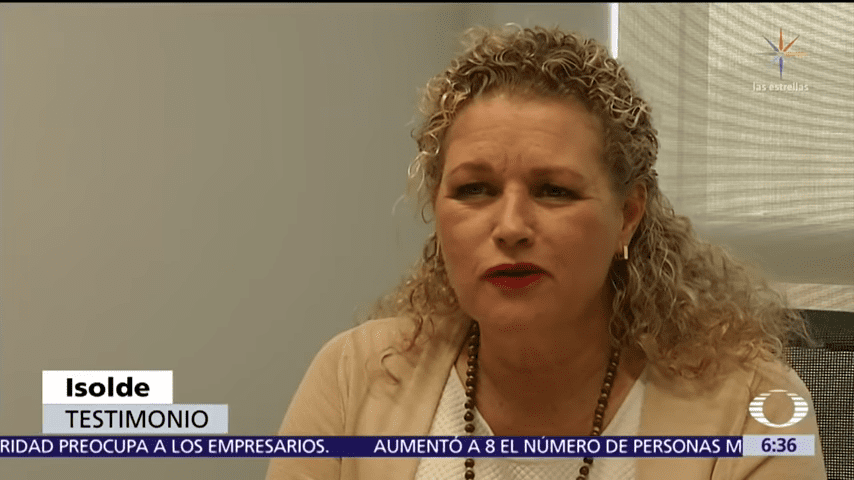 Isolde ofrece entrevista. │Imagen tomada de: YouTube/NoticieroTelevisa Isolde ofrece entrevista. │Imagen tomada de: YouTube/NoticieroTelevisa