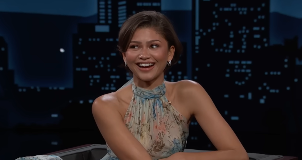 Zendaya. | Source: YouTube/JimmyKimmelLive