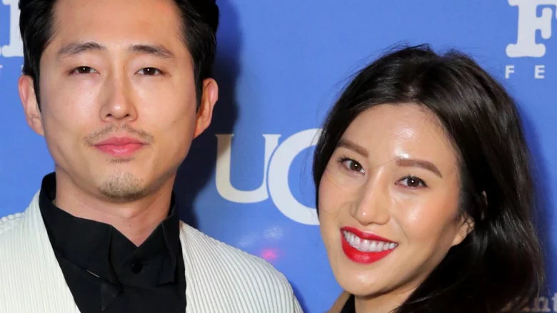 Actor Steven Yeun and his wife Joana Pak on February 5, 2019 in Santa Barbara, California | Source: Getty Images