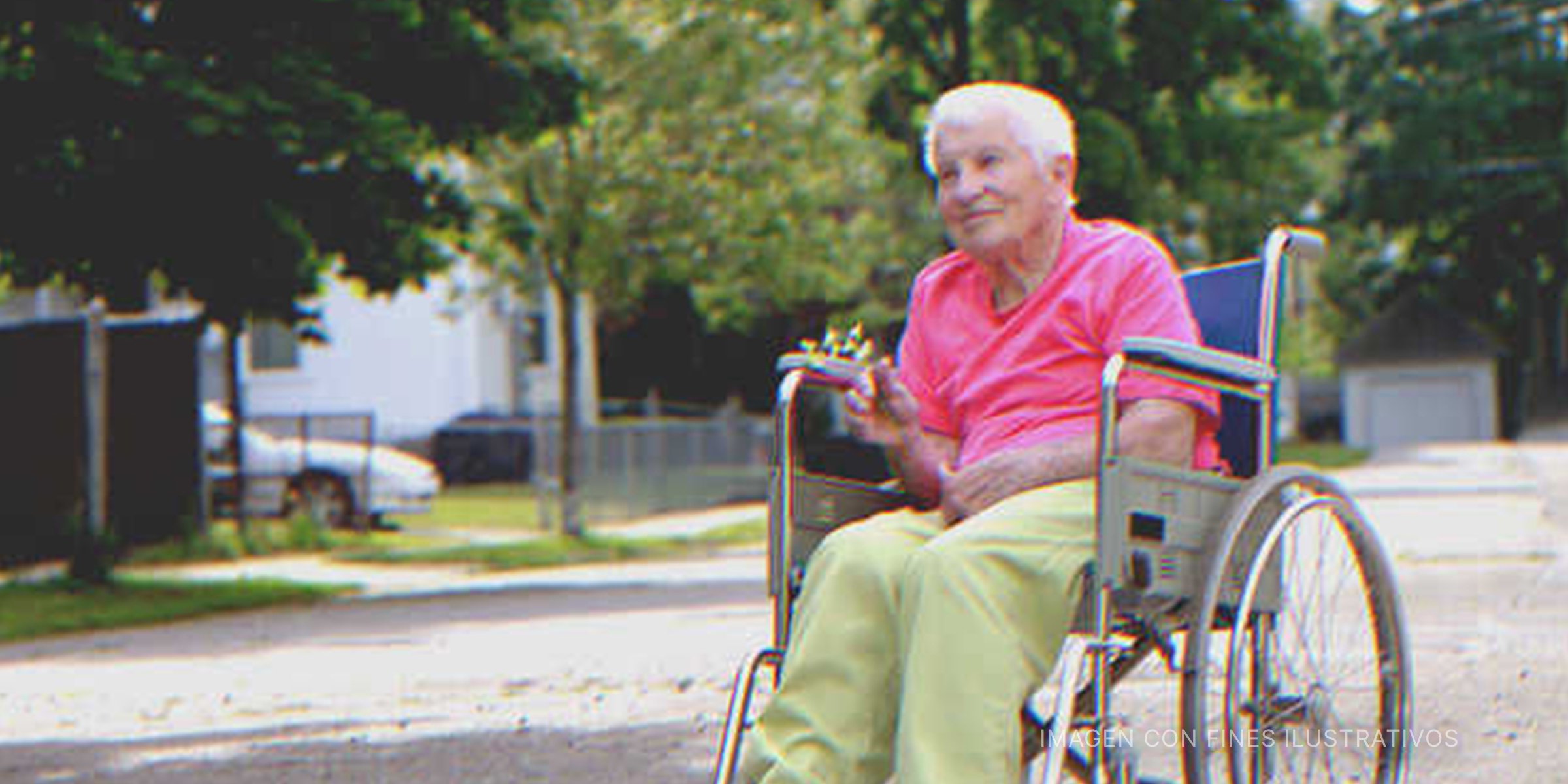 Una anciana en una silla de ruedas. | Foto: Shutterstock
