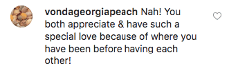A fan's comment on Gwen Stefani's post. | Source: instagram.com/gwenstefani
