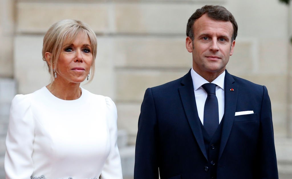 Brigitte et Emmanuel Macron. l Source : Getty Images