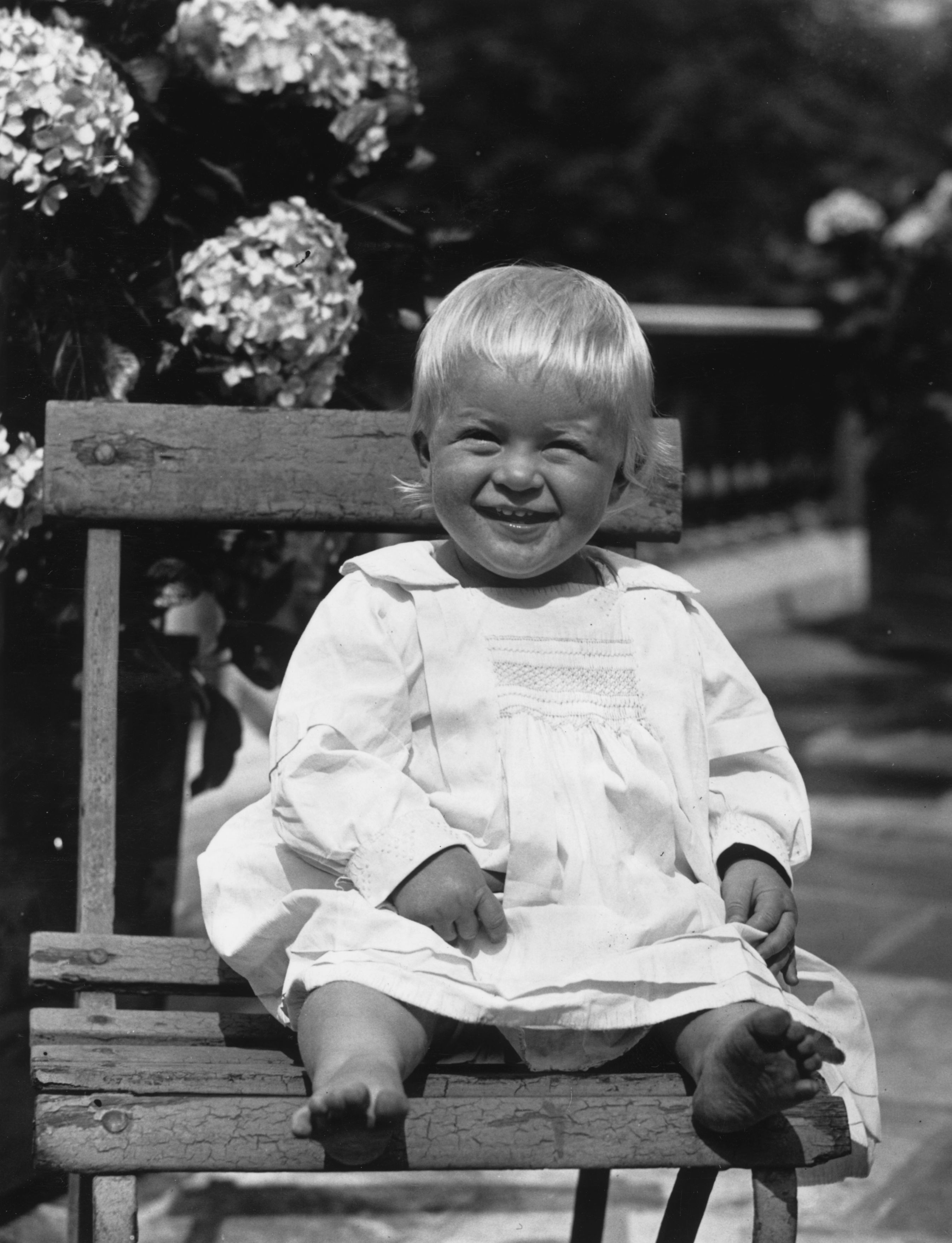 Prince Philip of Greece, later Duke of Edinburgh, as a toddler, July 1922 | Photo: Getty Images