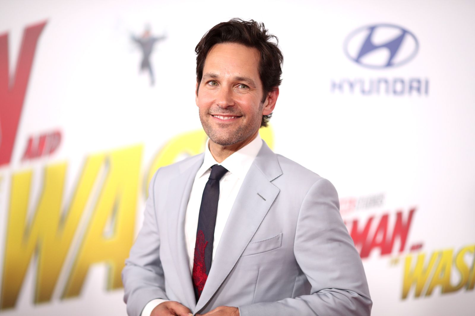 Paul Rudd attends the premiere of Disney And Marvel's "Ant-Man And The Wasp" on June 25, 2018